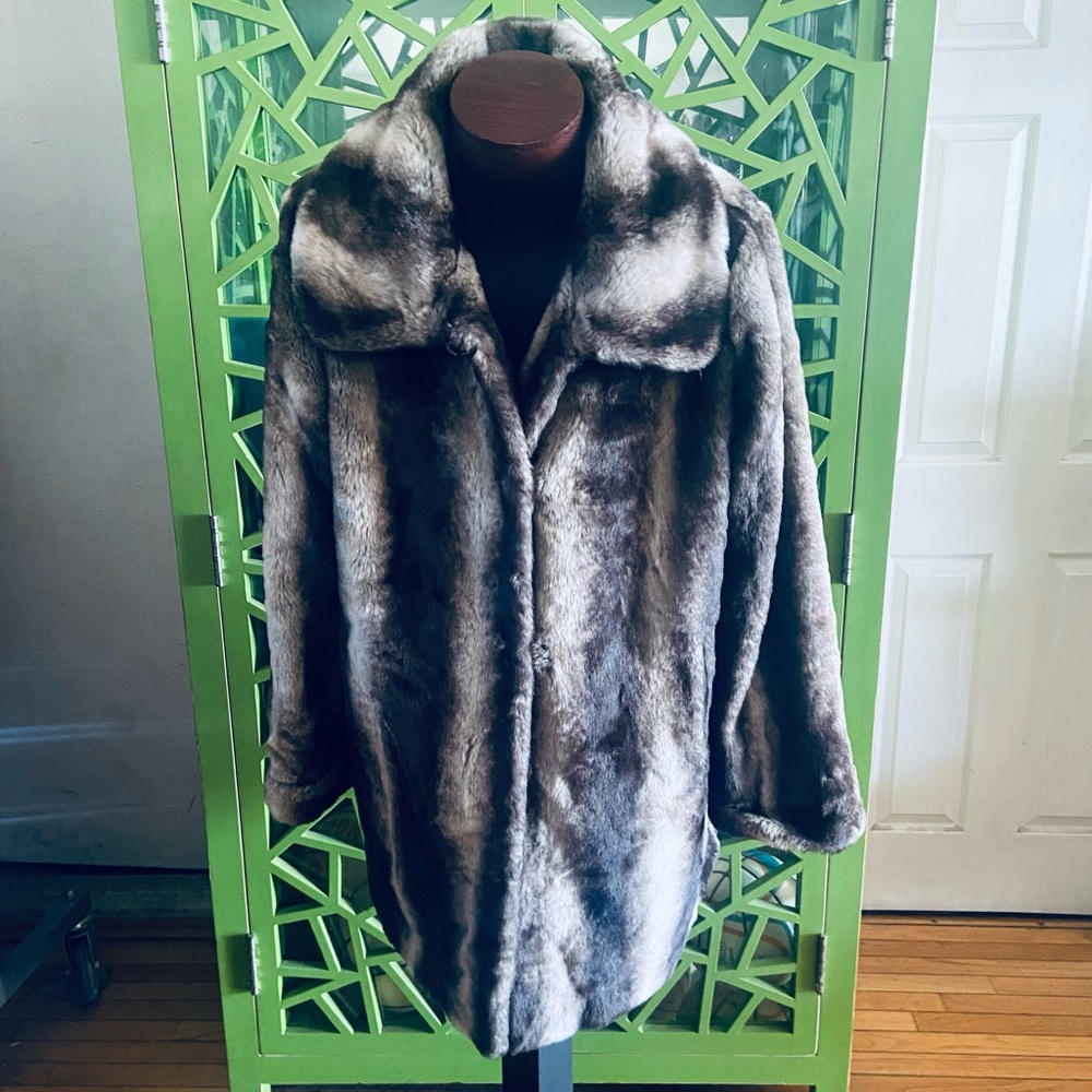 Dennis by Dennis Basso Super Soft Designer Faux Fur Coat